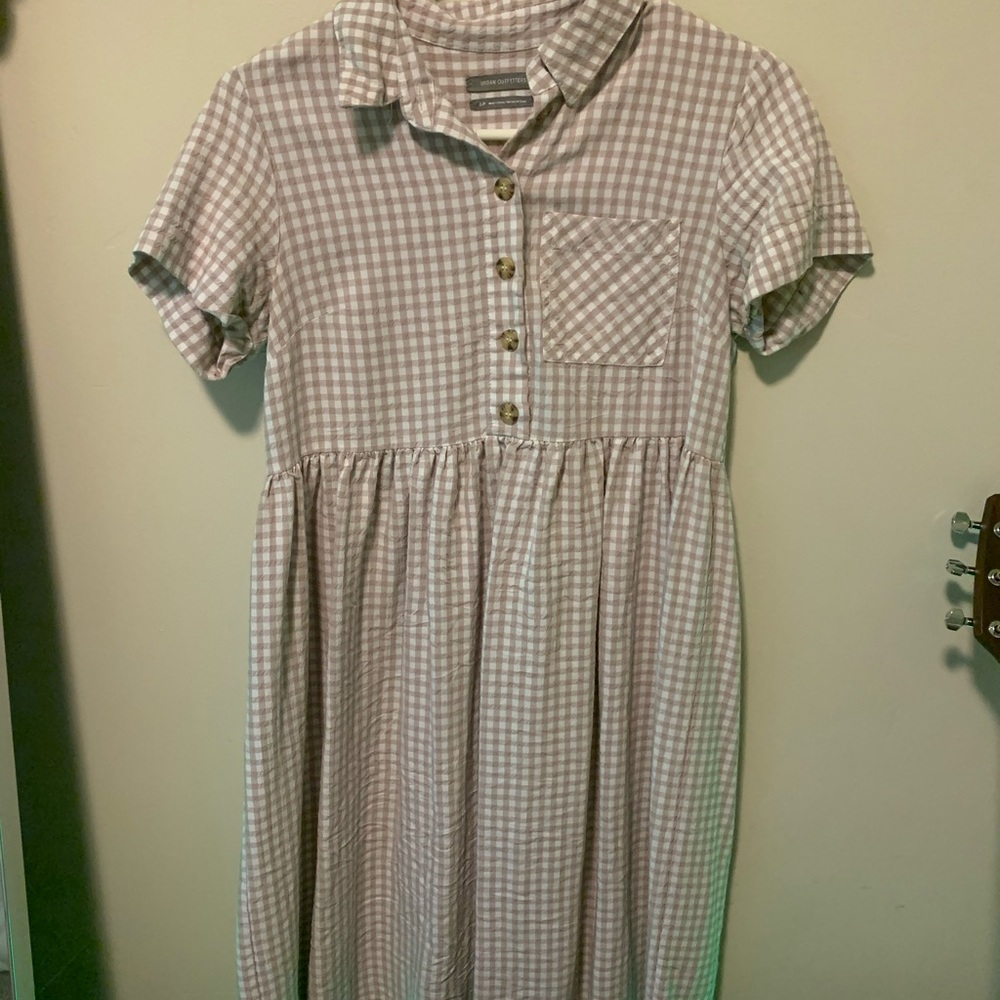 urban outfitters plaid dress